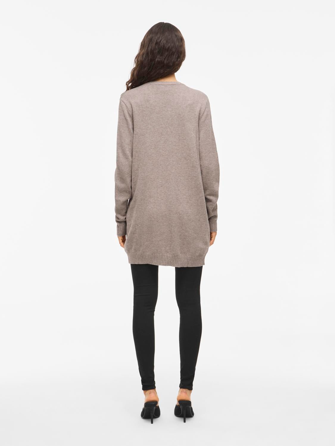 VIRIL Knit Cardigan - Falcon - VERO MODA & VILA Bergvik